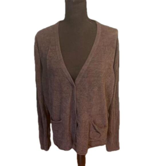 Barefoot Dreams Dark Grey Cardigan Sweater – XXXL Cozy Luxe - Picture 1 of 9